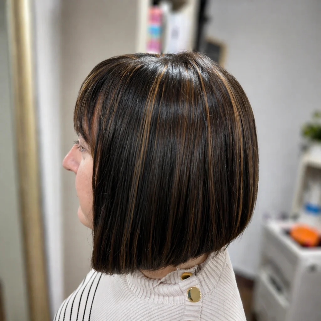trabajo de color y mechas en Málaga