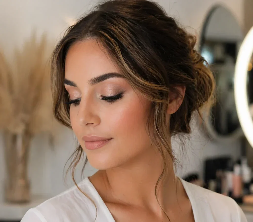 maquillaje elegante natural en Málaga