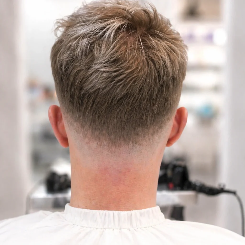 trabajo de corte profesional en TIXI Peluquería Málaga